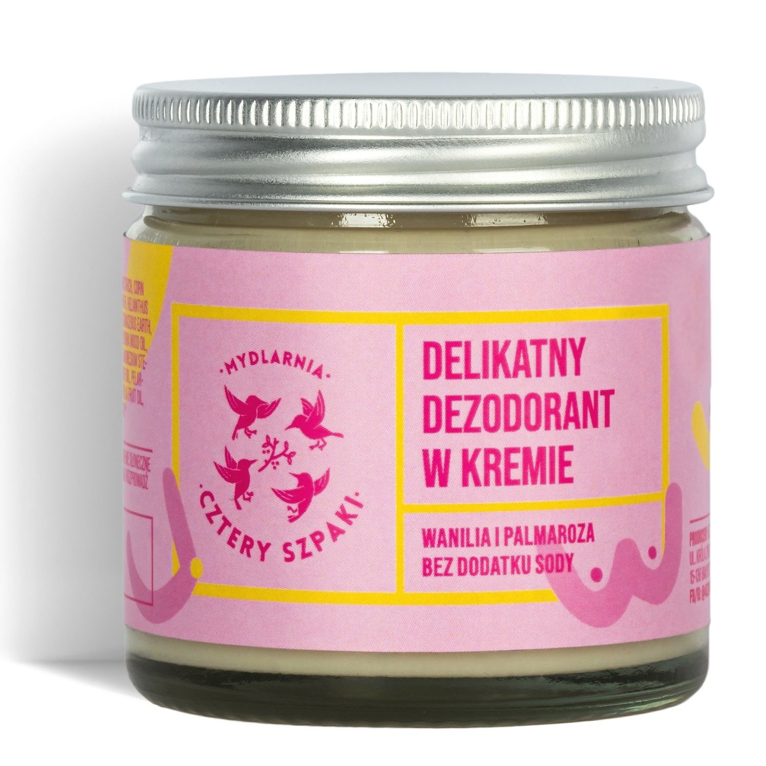 Mydlarnia Cztery Szpakidezodorant w kremie bez dodatku sody Badaj Się