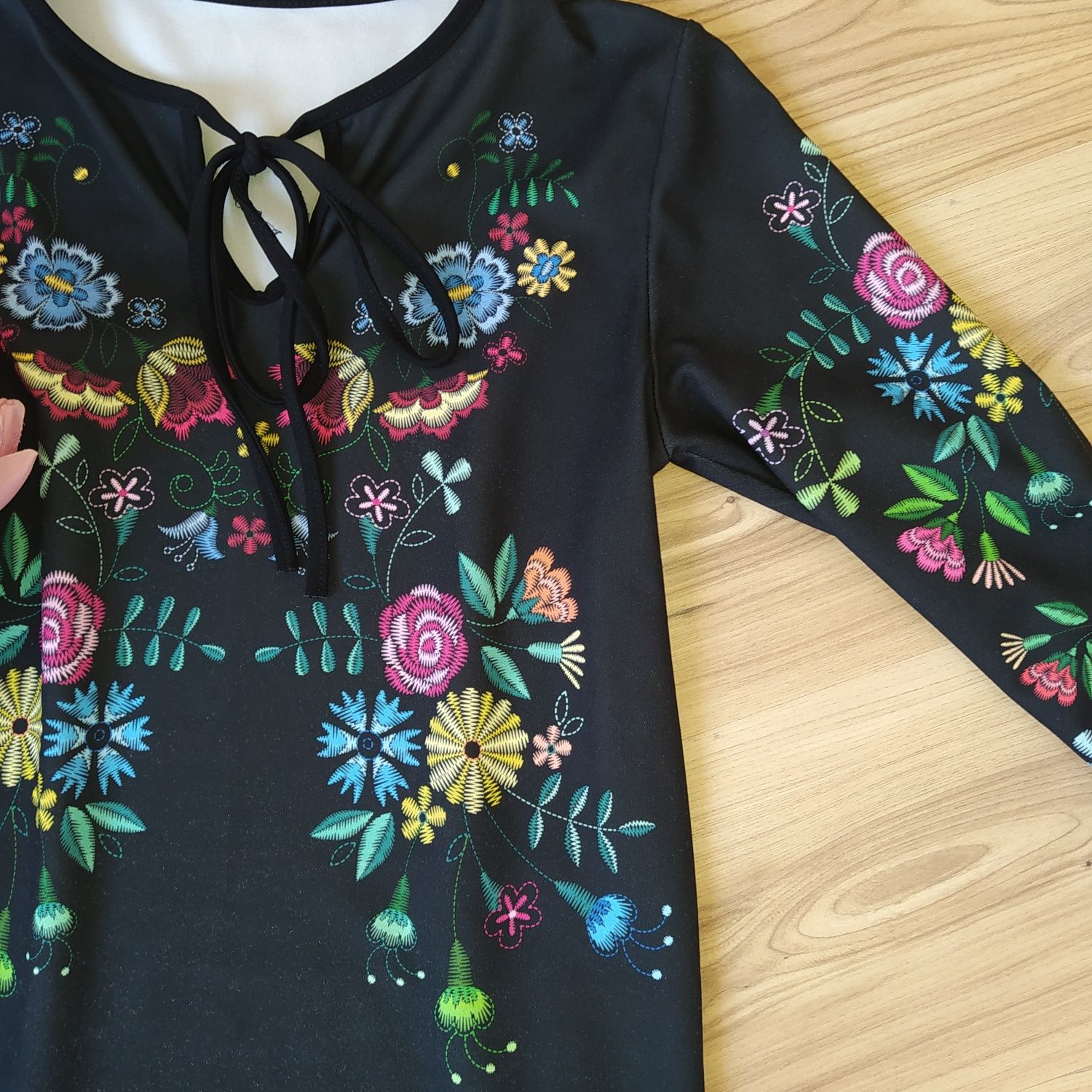 Sukienka Boho w kwiaty
