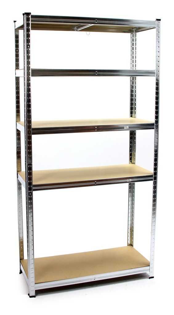 MAR-POL Regał Garażowy Magazynowy Metalowy 180x90x40cm 2w1 M90060