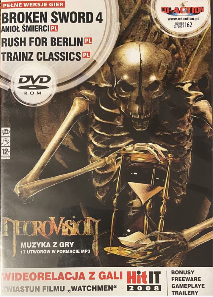 Gry CD-Action DVD nr 162: Broken Sword 4, Rush For Berlin, Trainz