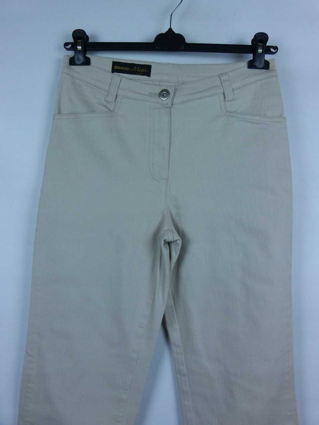 Michele Magic spodnie straight jeans ecru 14 / 40