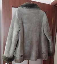 Мужская меховая куртка-дубленка, размер 52-54.