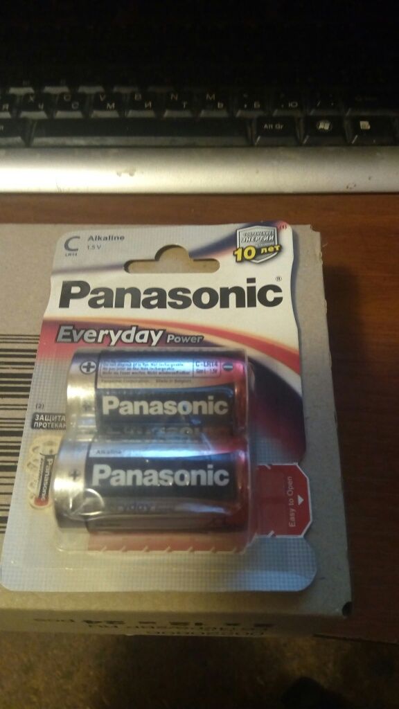 Батарейки Panasonic lr 14 и lr20