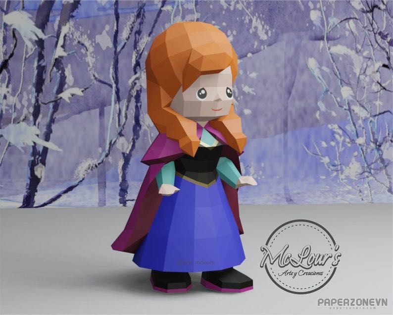 Papercraft Princesas Disney