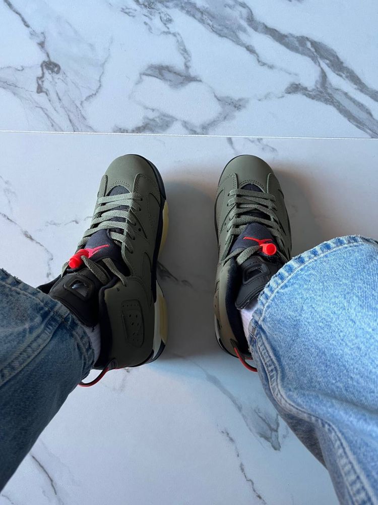 Jordan 6 x Travis Scott Retro Olive