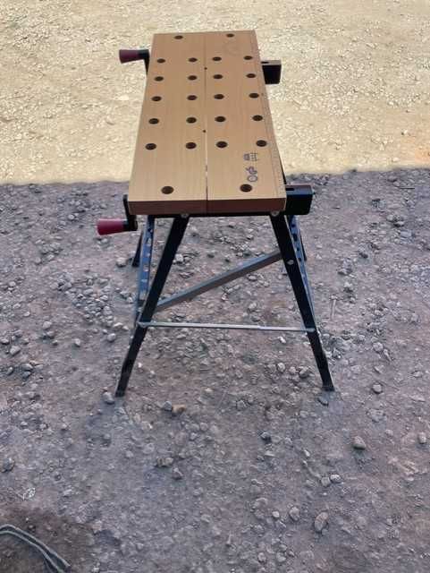Mesa dobrável, para bricolage, da marca Parkside.