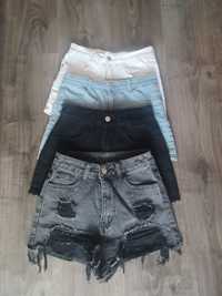 Spodenki jeansowe w rozmiarze S