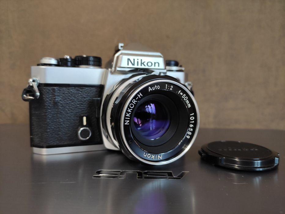 Плівка комплект NIKON FE + NIKKOR-H Auto 50mm f 2..0 + MF-12