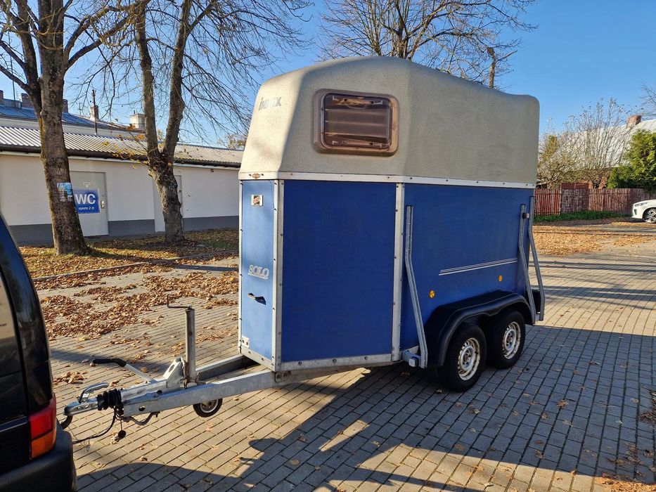 Boeckmann Przyczepa  Konna dla koni 1,5 konia 1300DMC 2003r !!