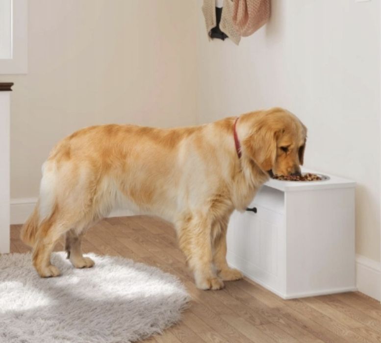 Pojemnik na karmę dla psa zwierząt dozownik karmy relaxdays