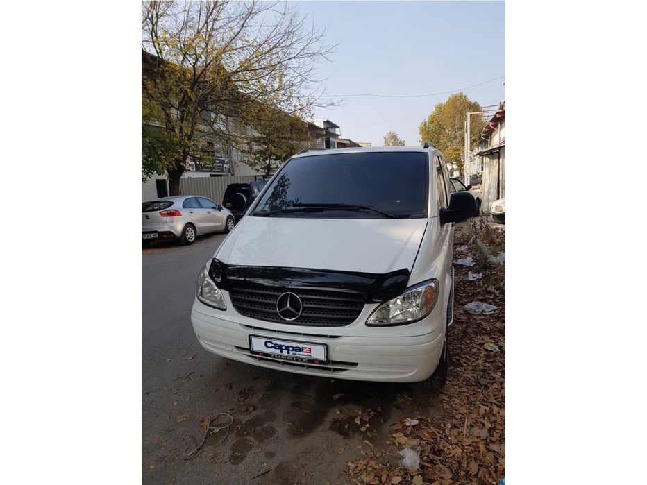 Mercedes Vito Viano W639 Дефлектор капота (мухобойка) EuroCap