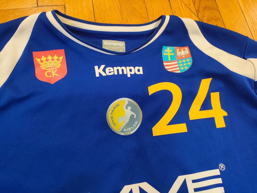 Koszulka Vive Targi Iskra Kielce Rosiński niebieska