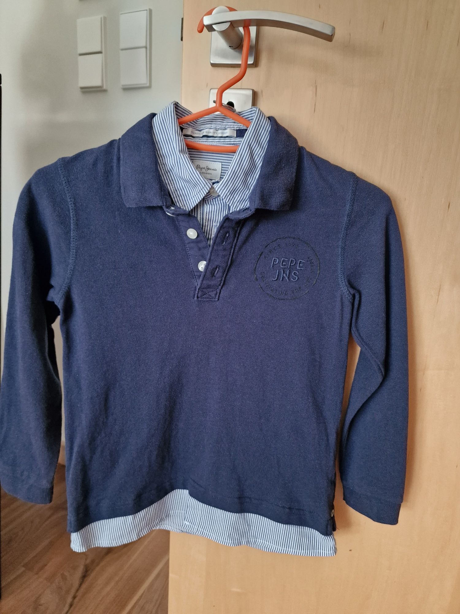 Polo efeito camisa Pepe Jeans T6 menino