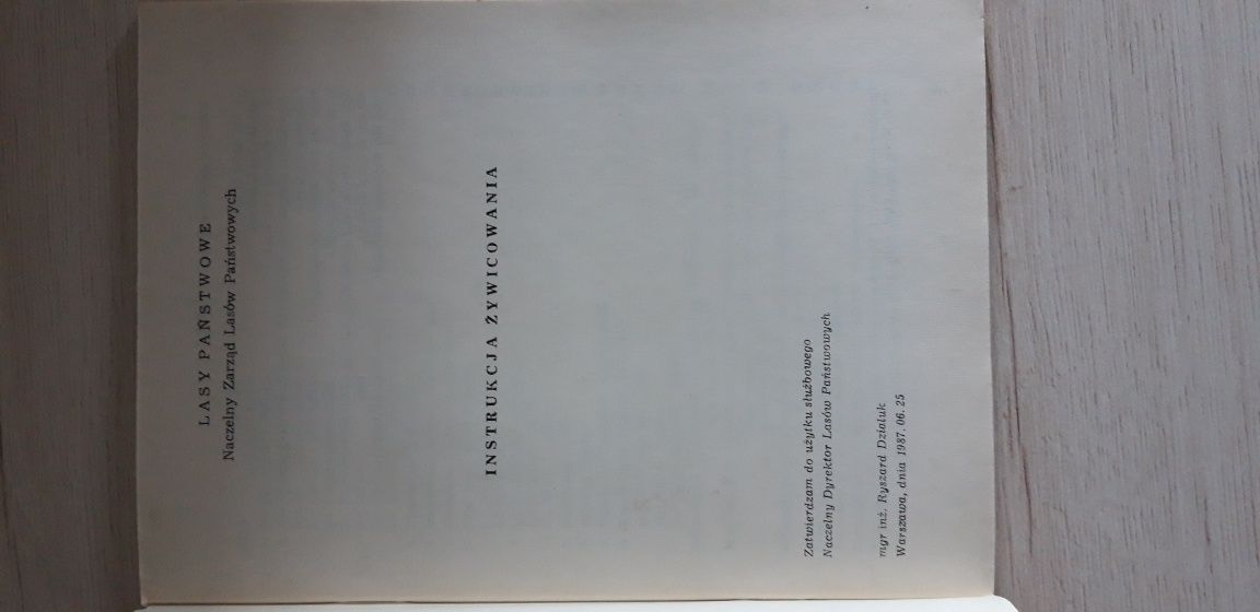 Instrukcja żywicowania