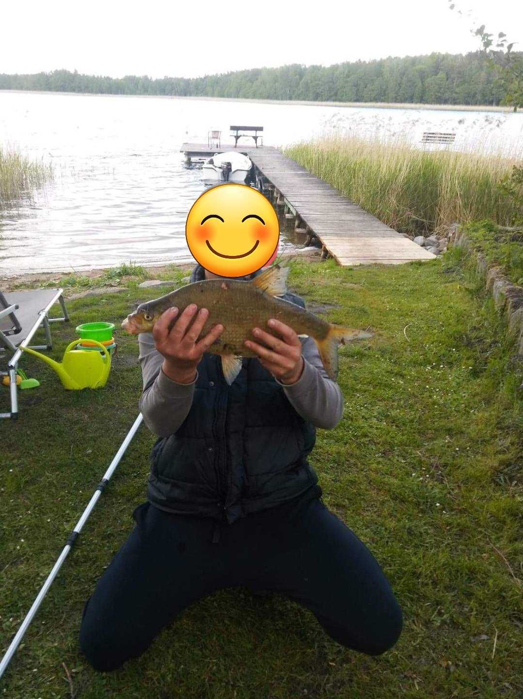 Domek letniskowy Mazury 2, nad jeziorem, wlasna linia brzegowa