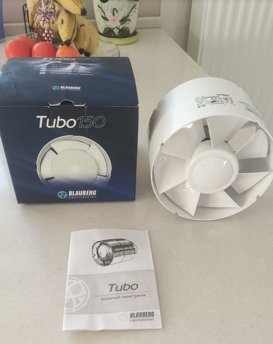 Вентилятор канальний blauberg turbo 150