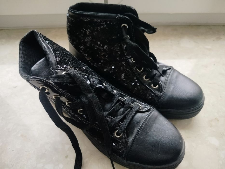 Trampki z cekinami 36