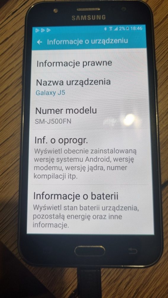 Smartfon Samsung Galaxy J5 SM-J500FN