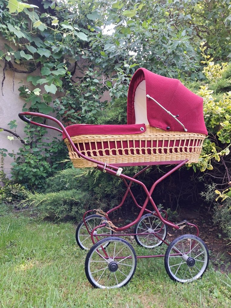Duży Wózek dla lalek DDR vintage
