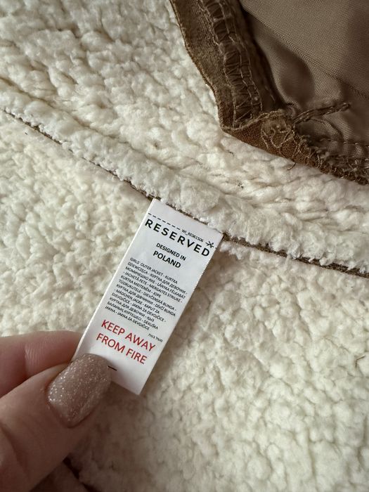 Шубка косуха для дівчинки reserved 134