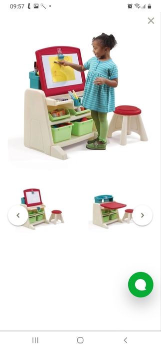 Парта-мольберт Step2