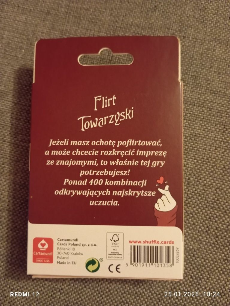 Gra flirt towarzyski
