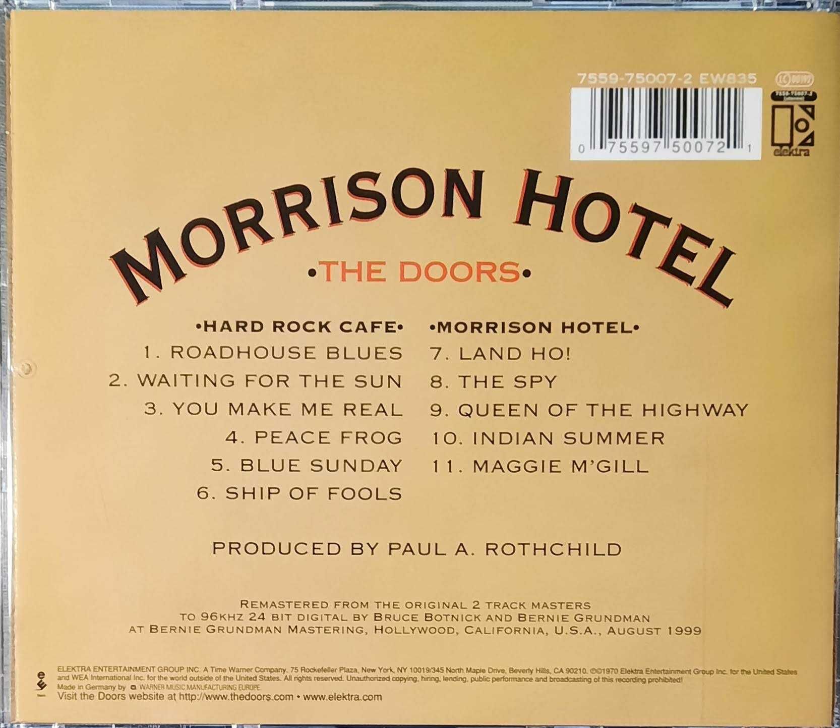 The Doors  |  CD em excelente estado