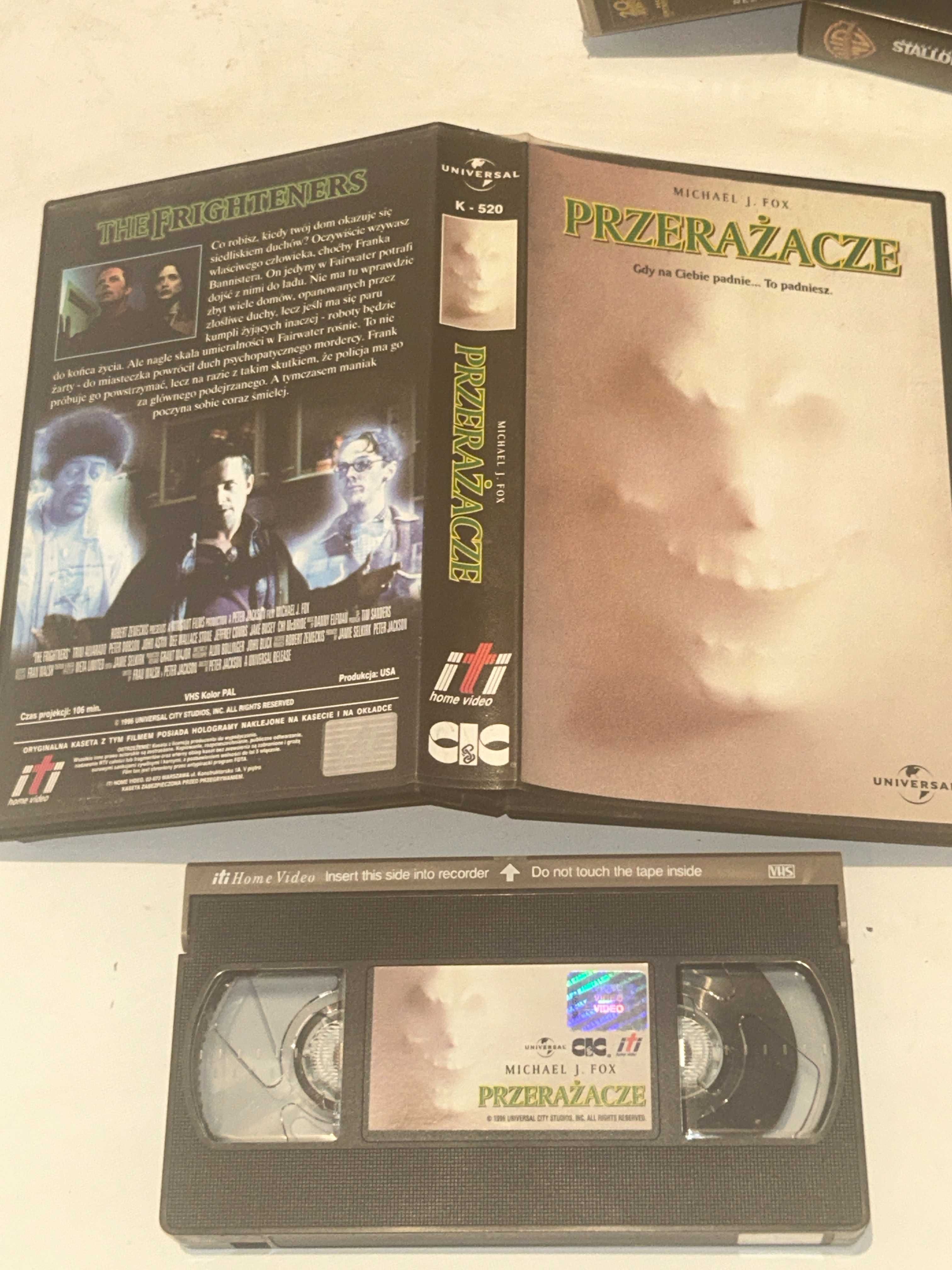 Kaseta VHS Przerażacze 1996