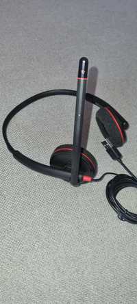 Słuchawki przewodowe mikrofon USB-A Plantronicks C 3220