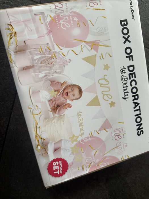 Dekoracje na pierwsze urodziny dziewczynki