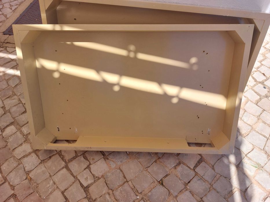 Móvel de casa de banho lacado brilho