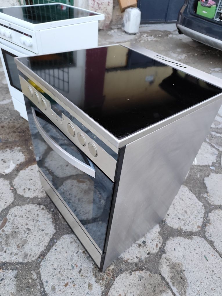 Płyta indukcyjna z piekarnikiem elektrycznym