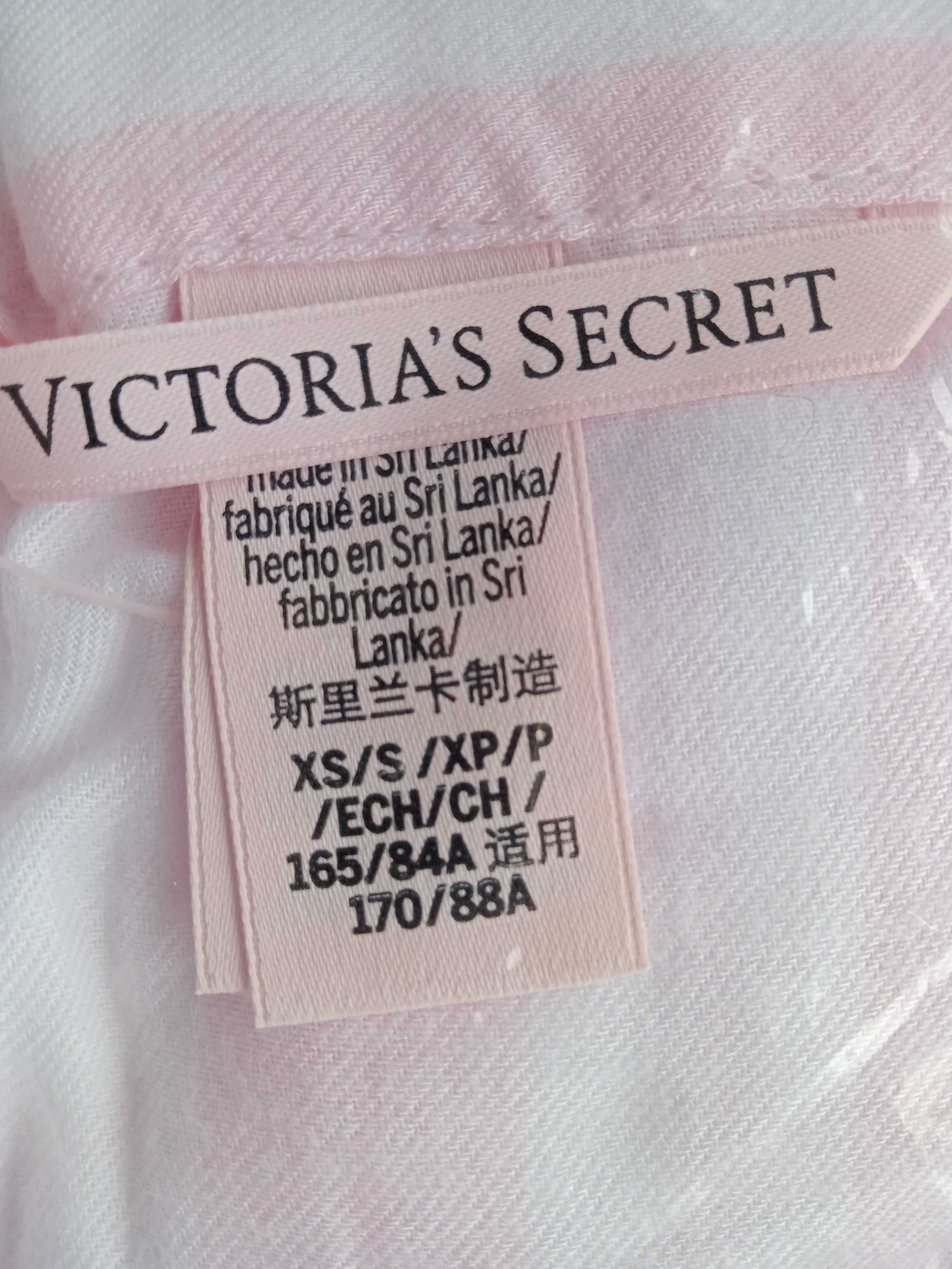 Victoria Secret Длинный халат XS/S Modal-Cotton Long Robe Модал хлопок