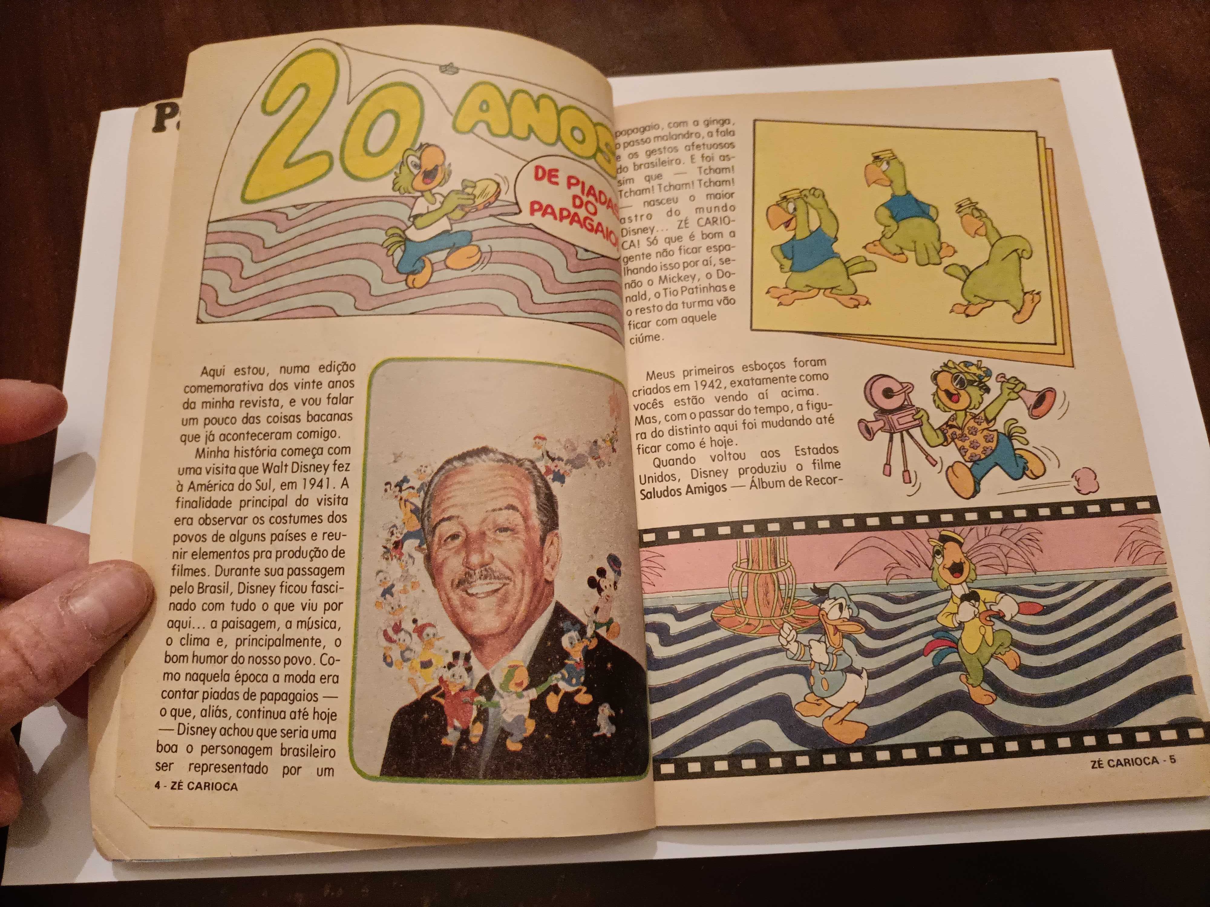 Revista BD ZÉ CARIOCA 20 Anos