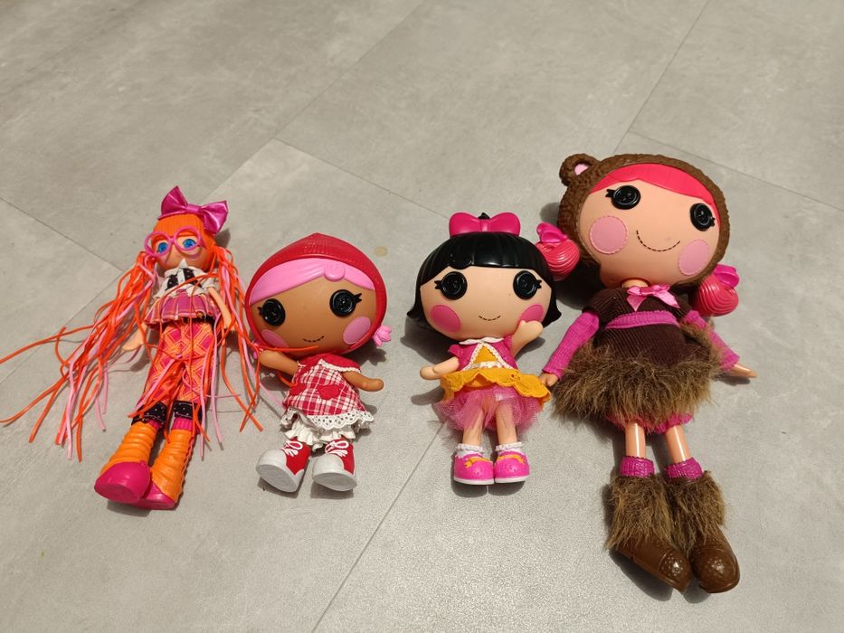Zestaw 4 bardzo dobrych jakościowo lalek