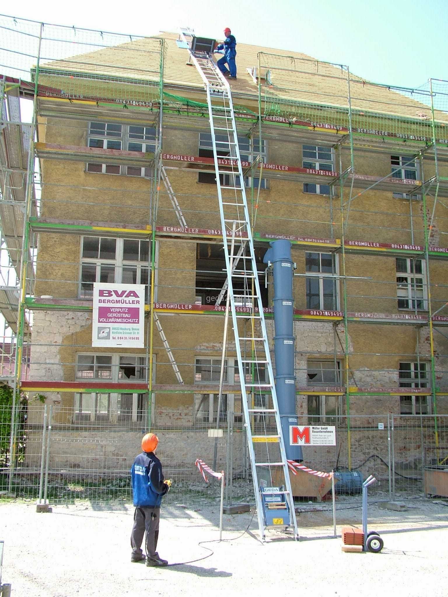 Winda , Drabina dekarska Geda Solarlift Standard 17,5m 200kg/ LIFT Com