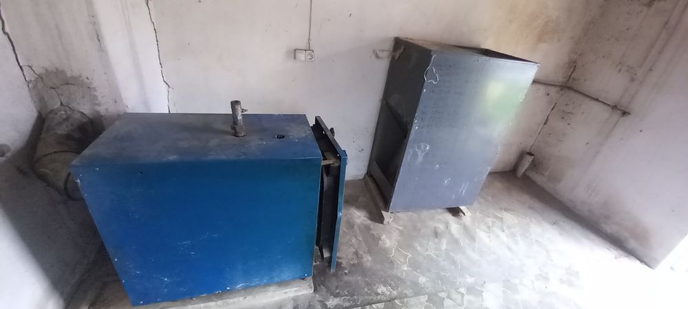 Części do pieca i nowy pojemnik