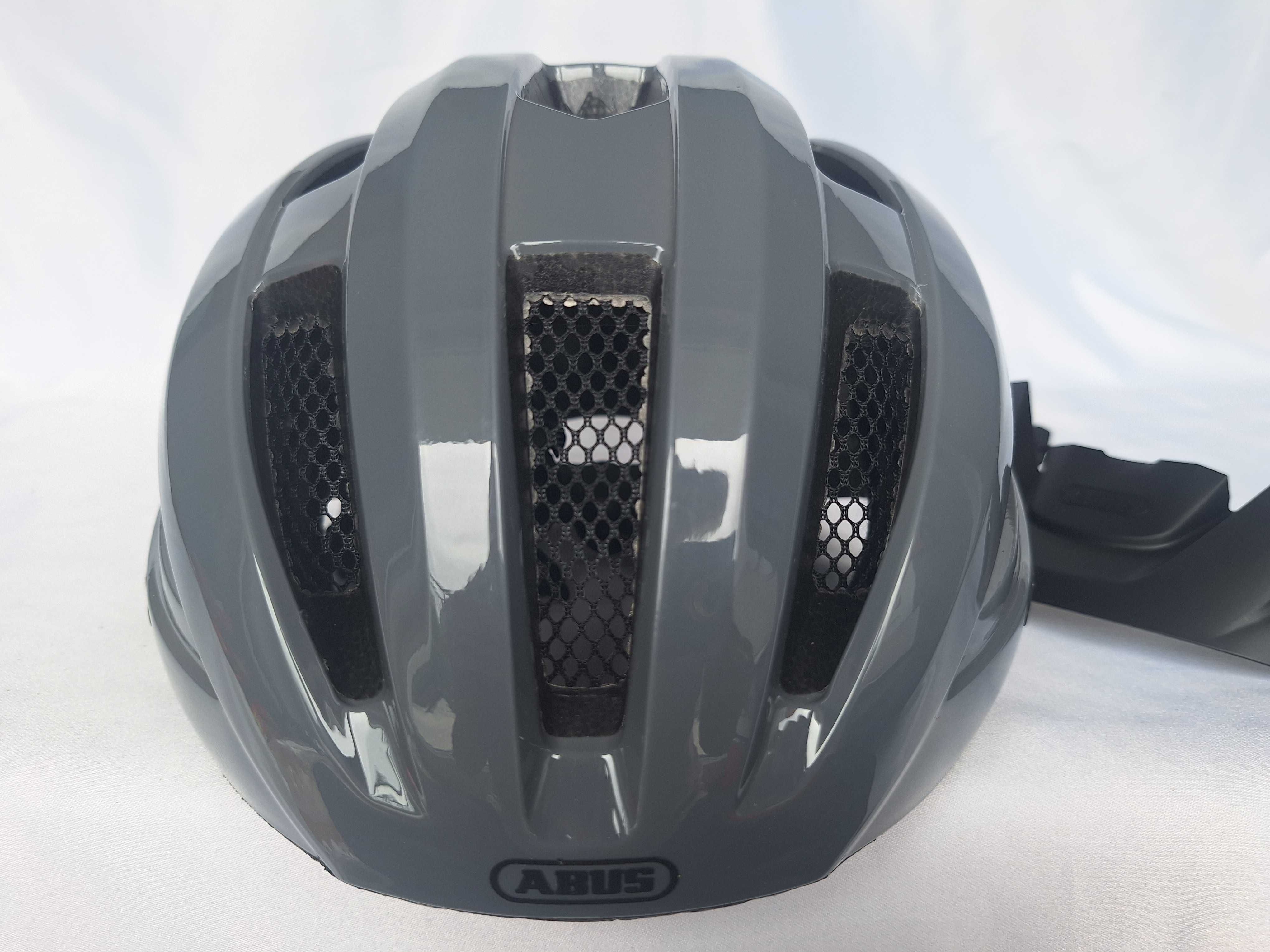 Kask rowerowy Abus Macator Race Grey L 58-62cm