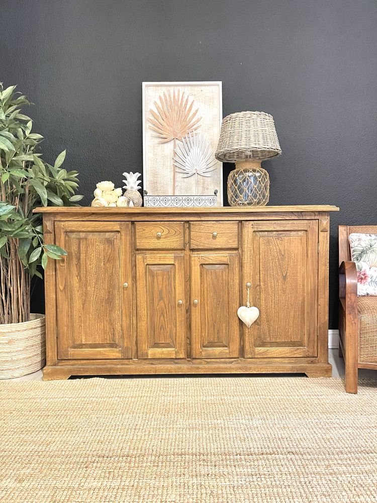 aparador, consola, louceiro, oriental, acacia, arboretto, rustico