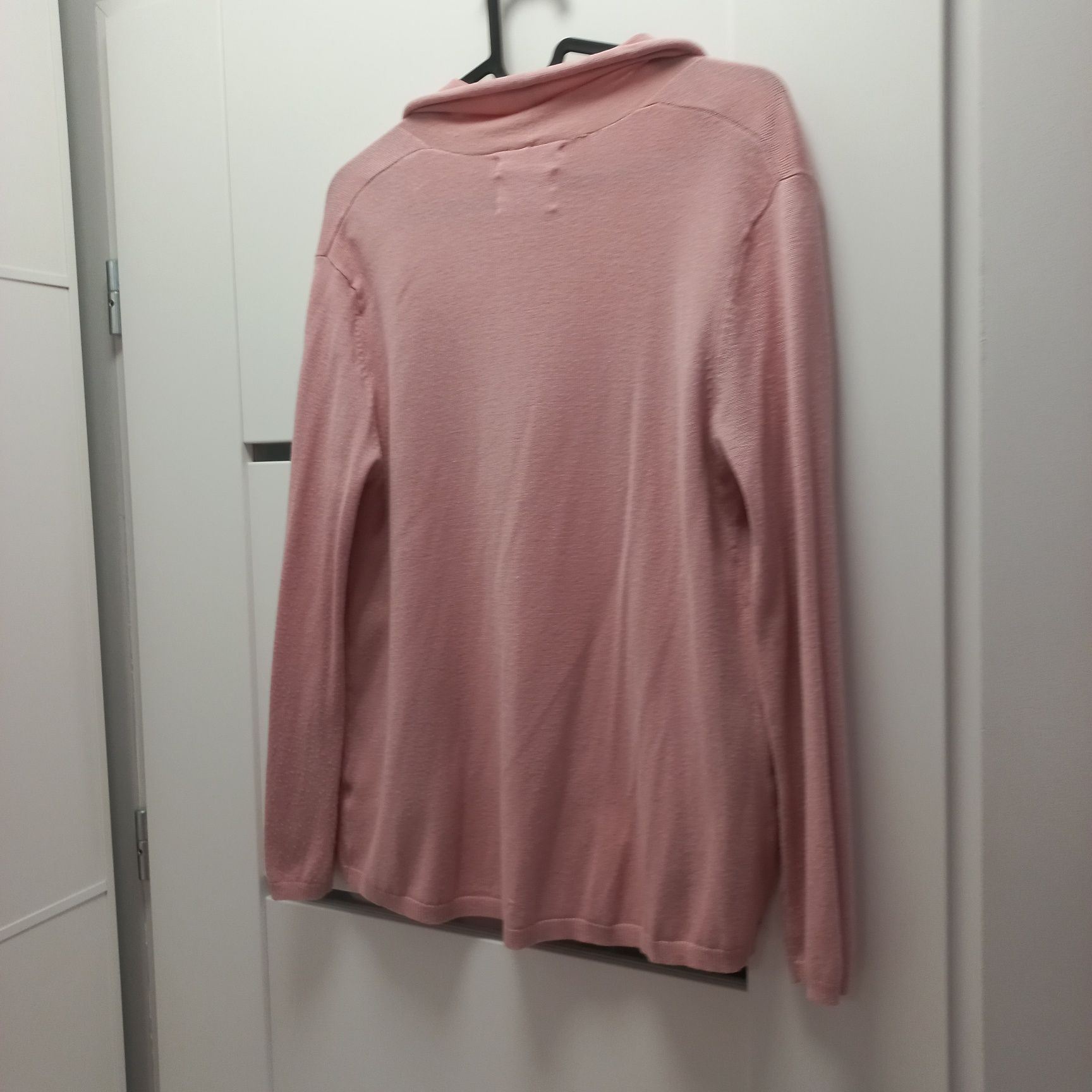 Sweter Zara pudrowy róż