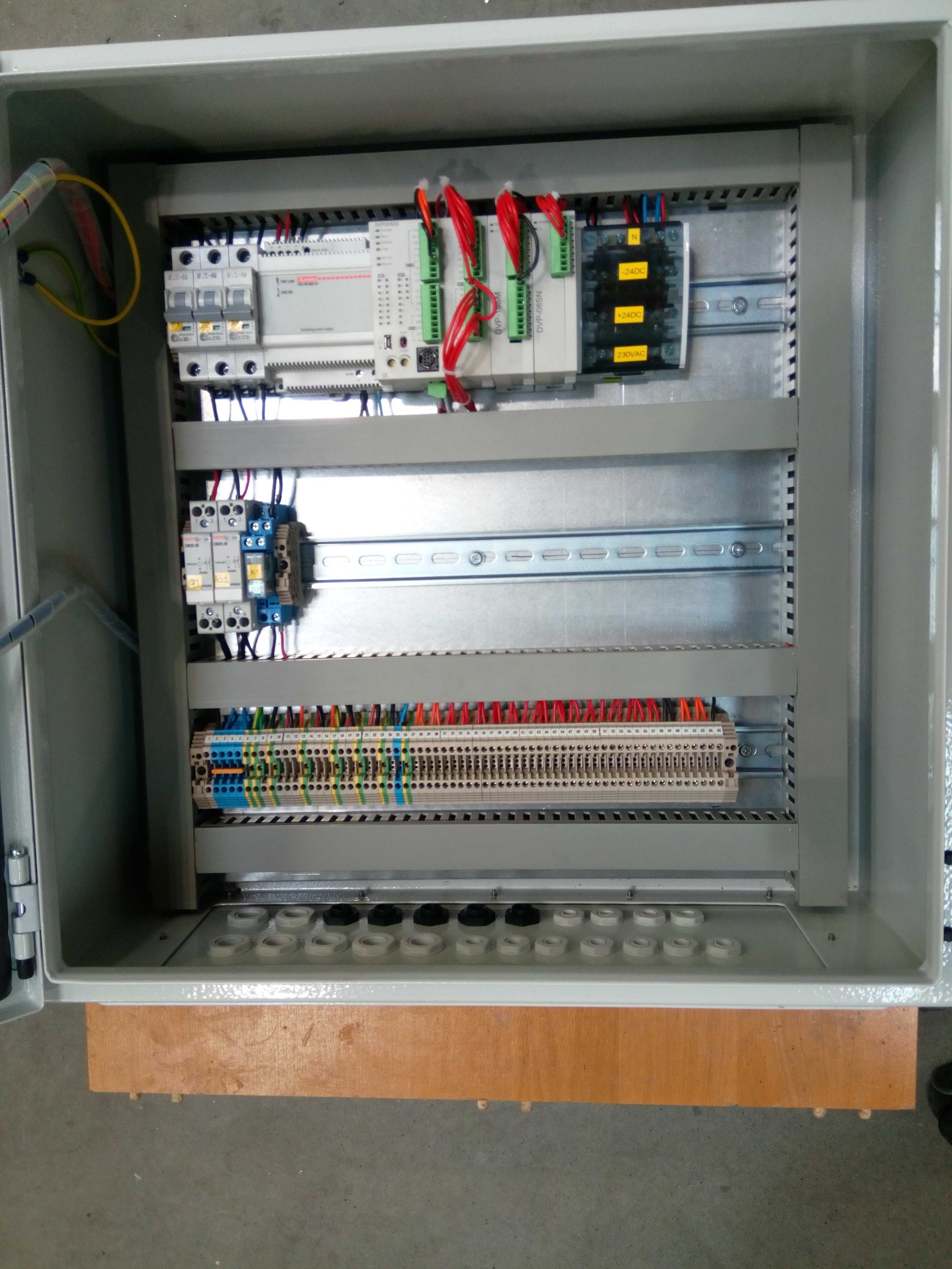 Programowanie sterowników PLC, Automatyka, Prefabrykacja szaf