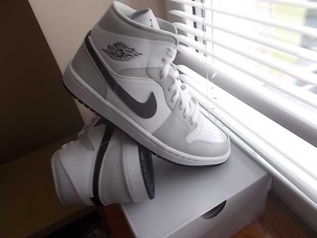 (38,5 /24,5 cm) Nike Jordan 1 Mid Light Smoke Grey Women's BQ6472,-015