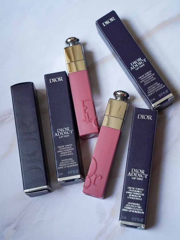 Тінт для губ діор dior addict lip tint 351 natural nude
