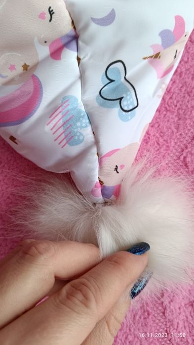 Теплий зимовий комбінезон на 8-12 місяців