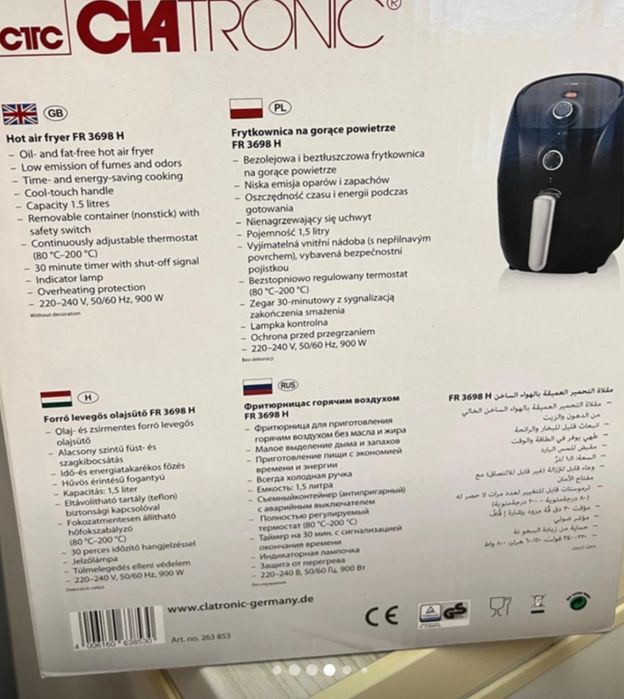 Airfryer como nova