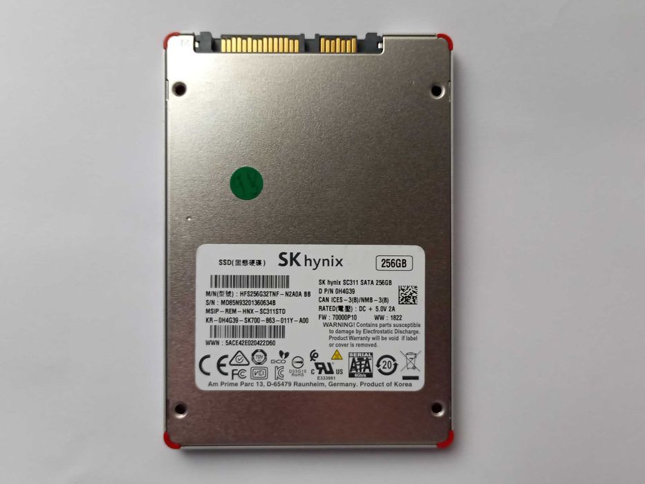 256Gb SSD Hynix   Sata3 2.5"