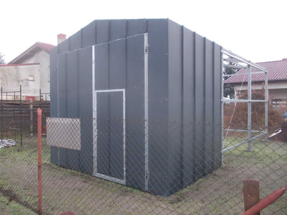 Konstrukcja Stalowa 8.2x4 ocynkowana garaż magazyn hala wiata warsztat