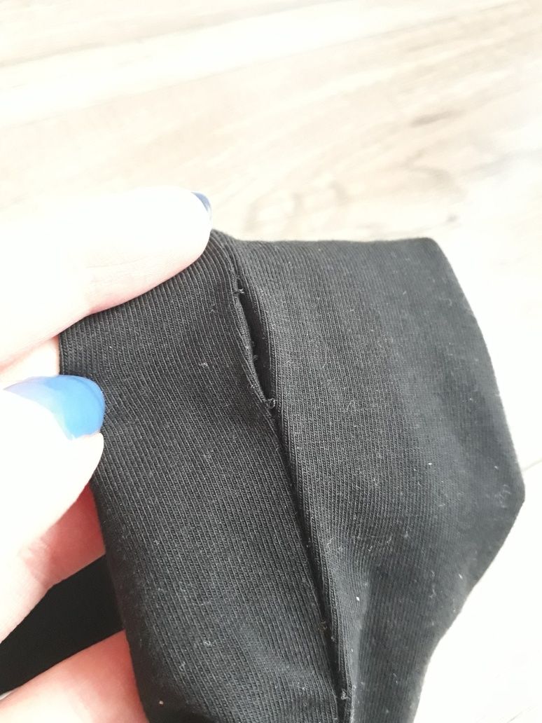 Czarne legginsy damskie adidas 3 paski rozmiar 30 xxxs xxs białe paski