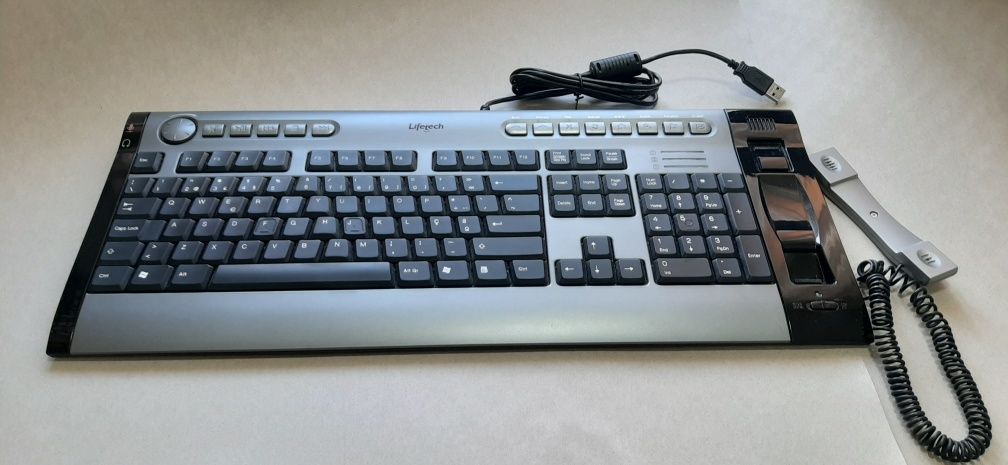 Teclado Prof Multimédia Lifetech USB