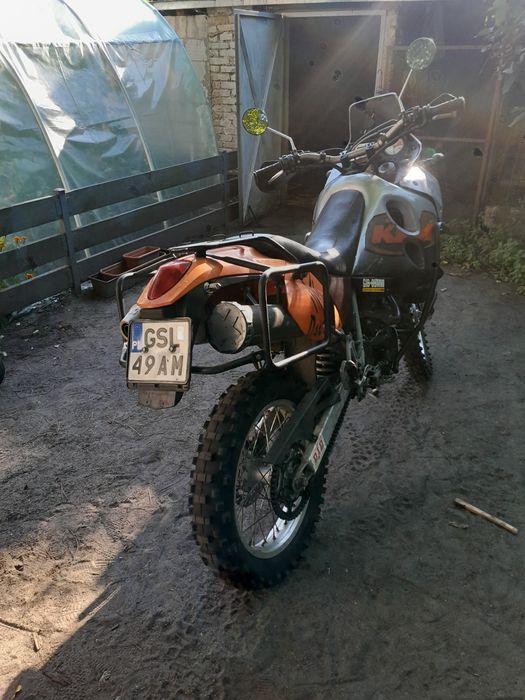 Ktm lc4 640 adventure r Zamiana